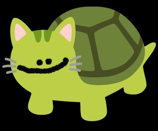 A green Gizmo and turtle-shell mashup